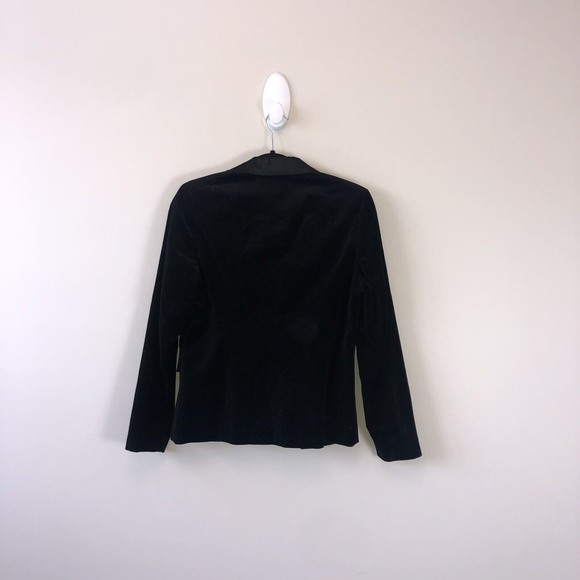Vintage Tower Hill Collection Black Velvet Tuxedo Blazer Jacket Size XS/S NWOT’s - Picture 3 of 11